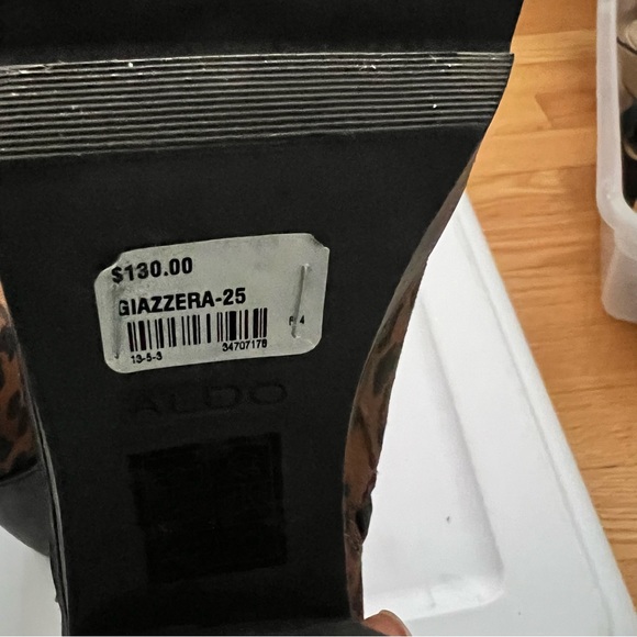 Aldo Leopard Ankle boots - Picture 5 of 7